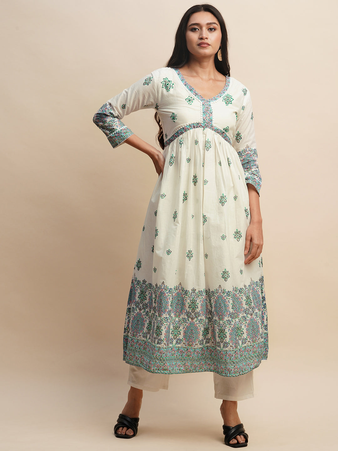 AKASHARA VOL 03 FESTIVE WEAR KURTI D.NO. KBD1568