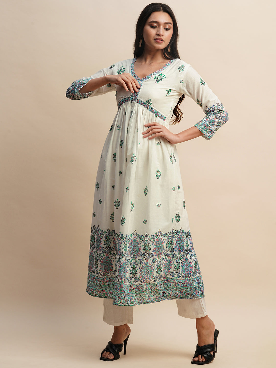 AKASHARA VOL 03 FESTIVE WEAR KURTI D.NO. KBD1568