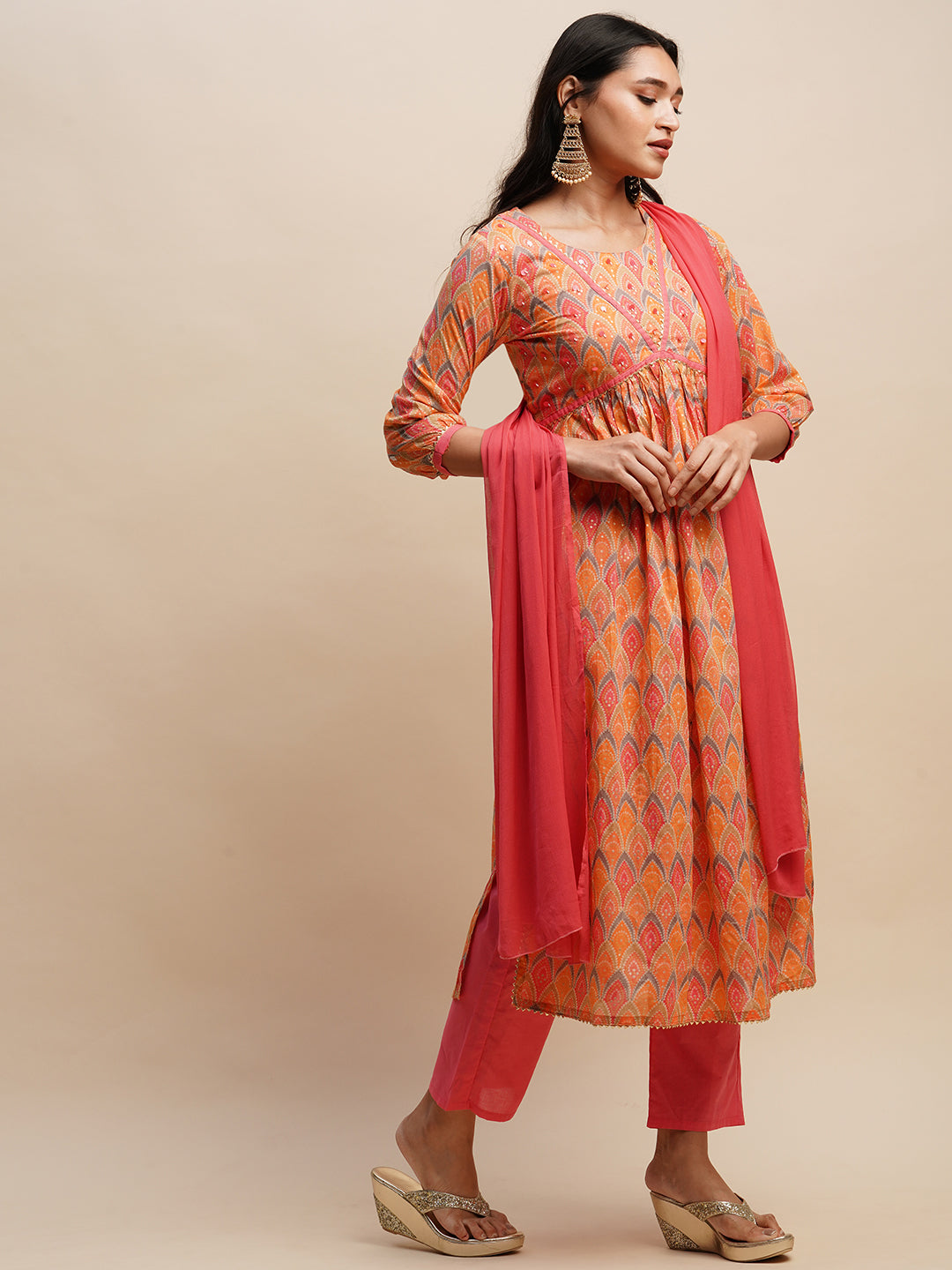 AKASHARA VOL 03 FESTIVE WEAR KURTI D.NO. KBD1572