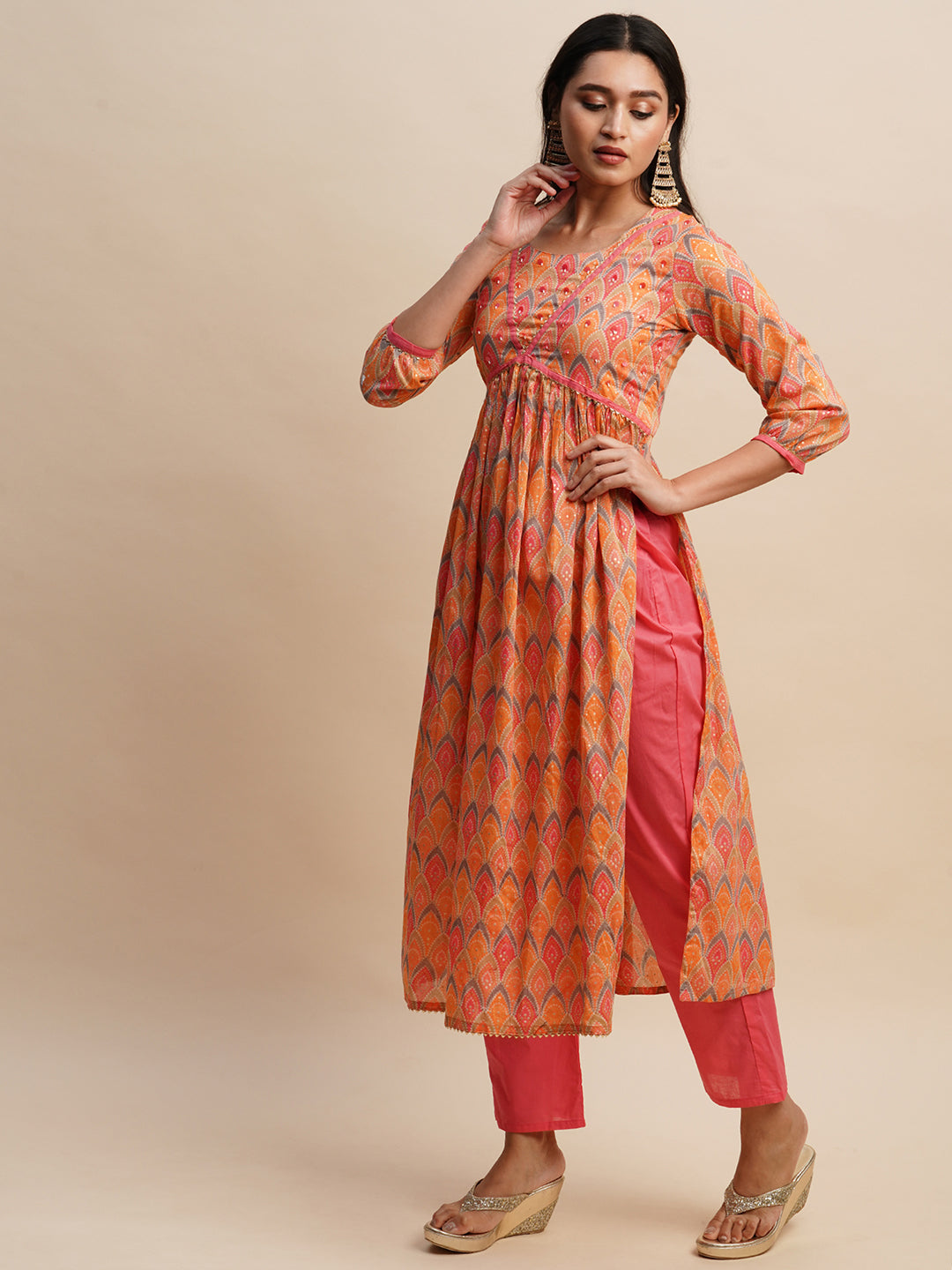 AKASHARA VOL 03 FESTIVE WEAR KURTI D.NO. KBD1572