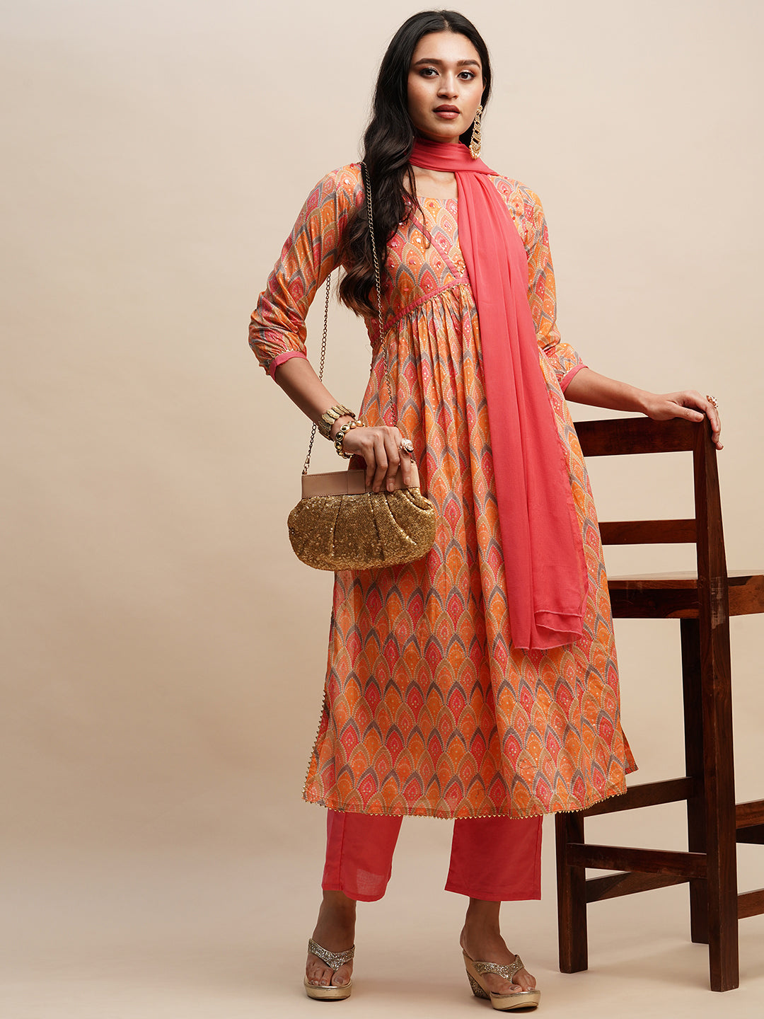 AKASHARA VOL 03 FESTIVE WEAR KURTI D.NO. KBD1572