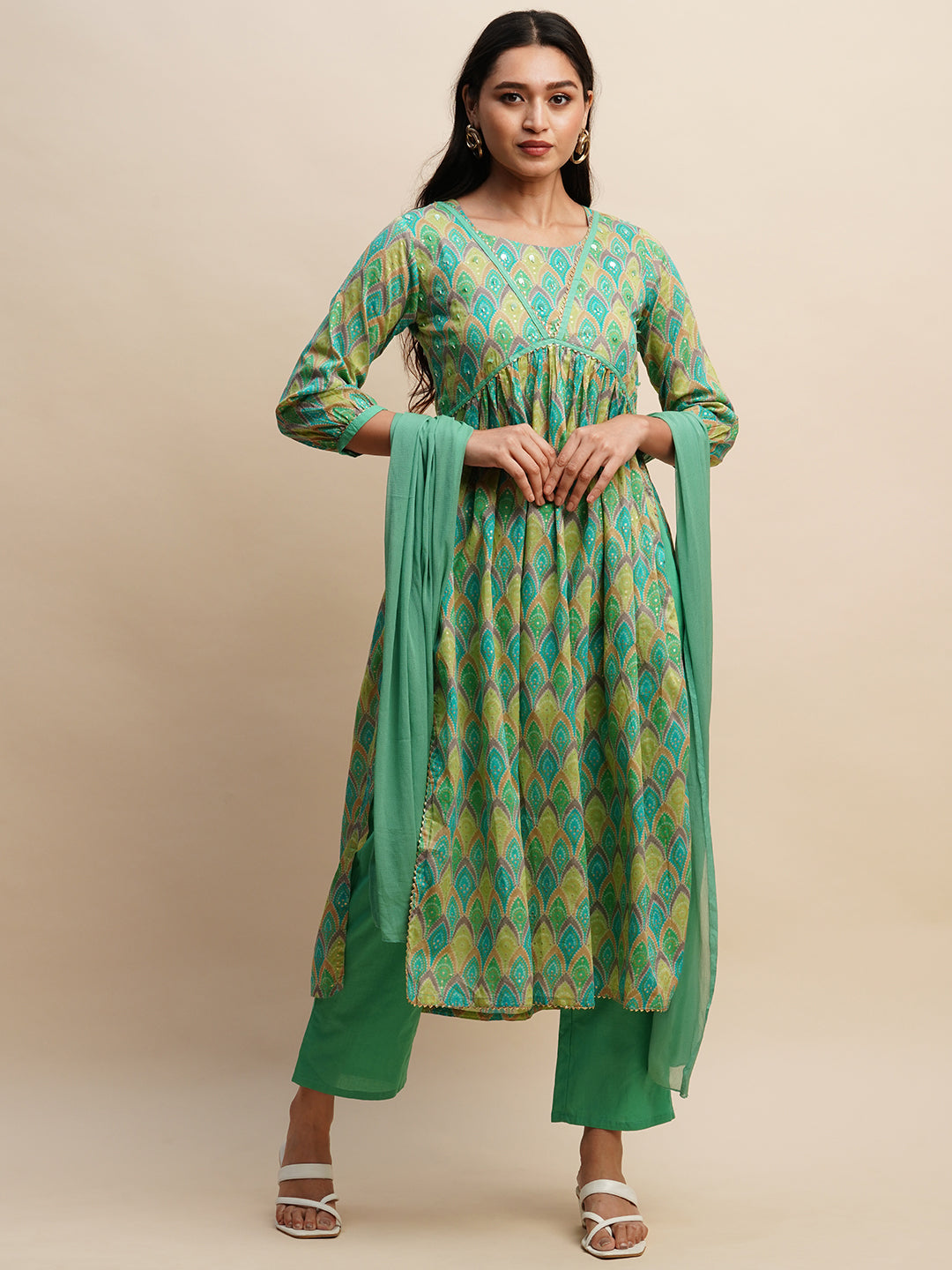 AKASHARA VOL 03 FESTIVE WEAR KURTI D.NO. KBD1573