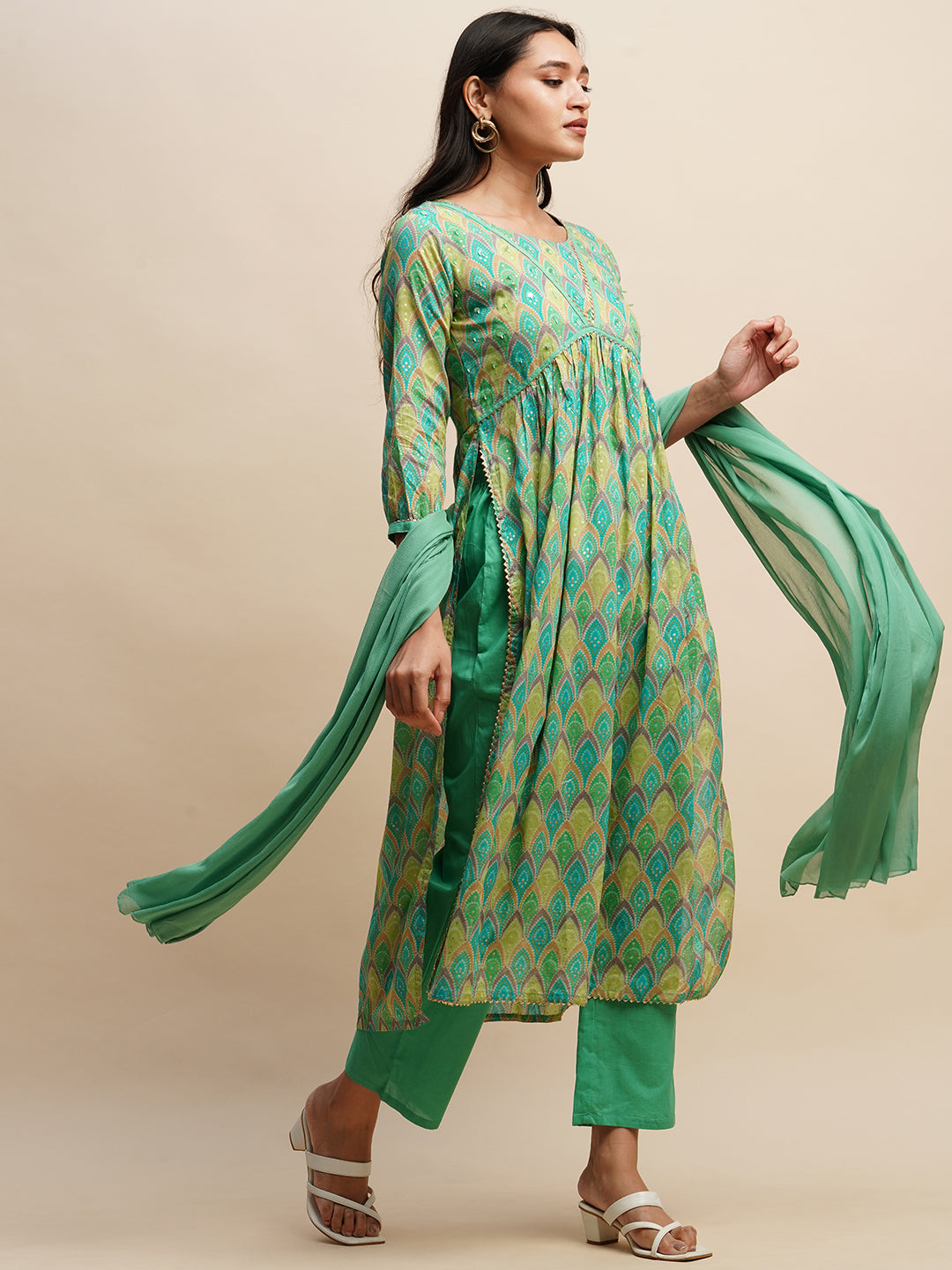 AKASHARA VOL 03 FESTIVE WEAR KURTI D.NO. KBD1573