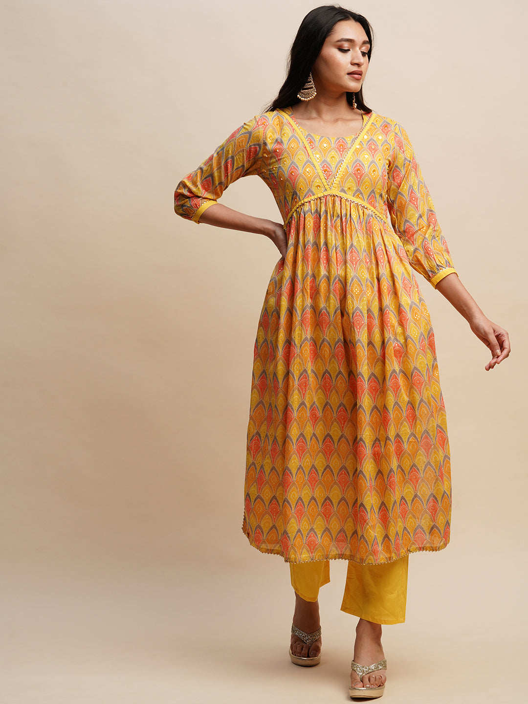 AKASHARA VOL 03 FESTIVE WEAR KURTI D.NO. KBD1574