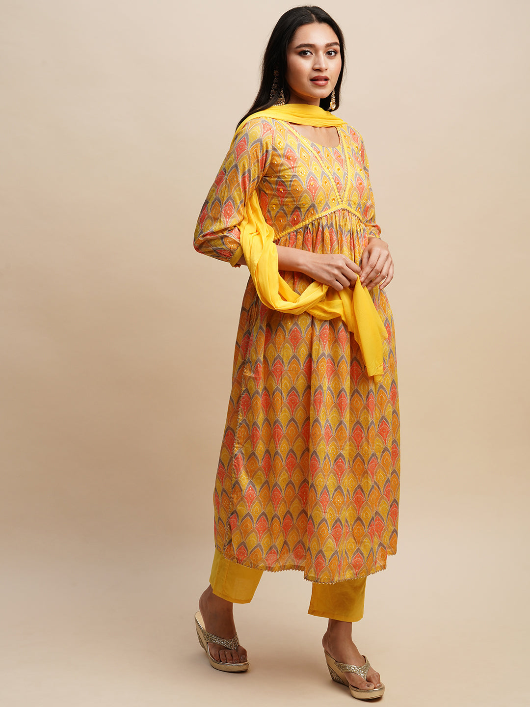 AKASHARA VOL 03 FESTIVE WEAR KURTI D.NO. KBD1574