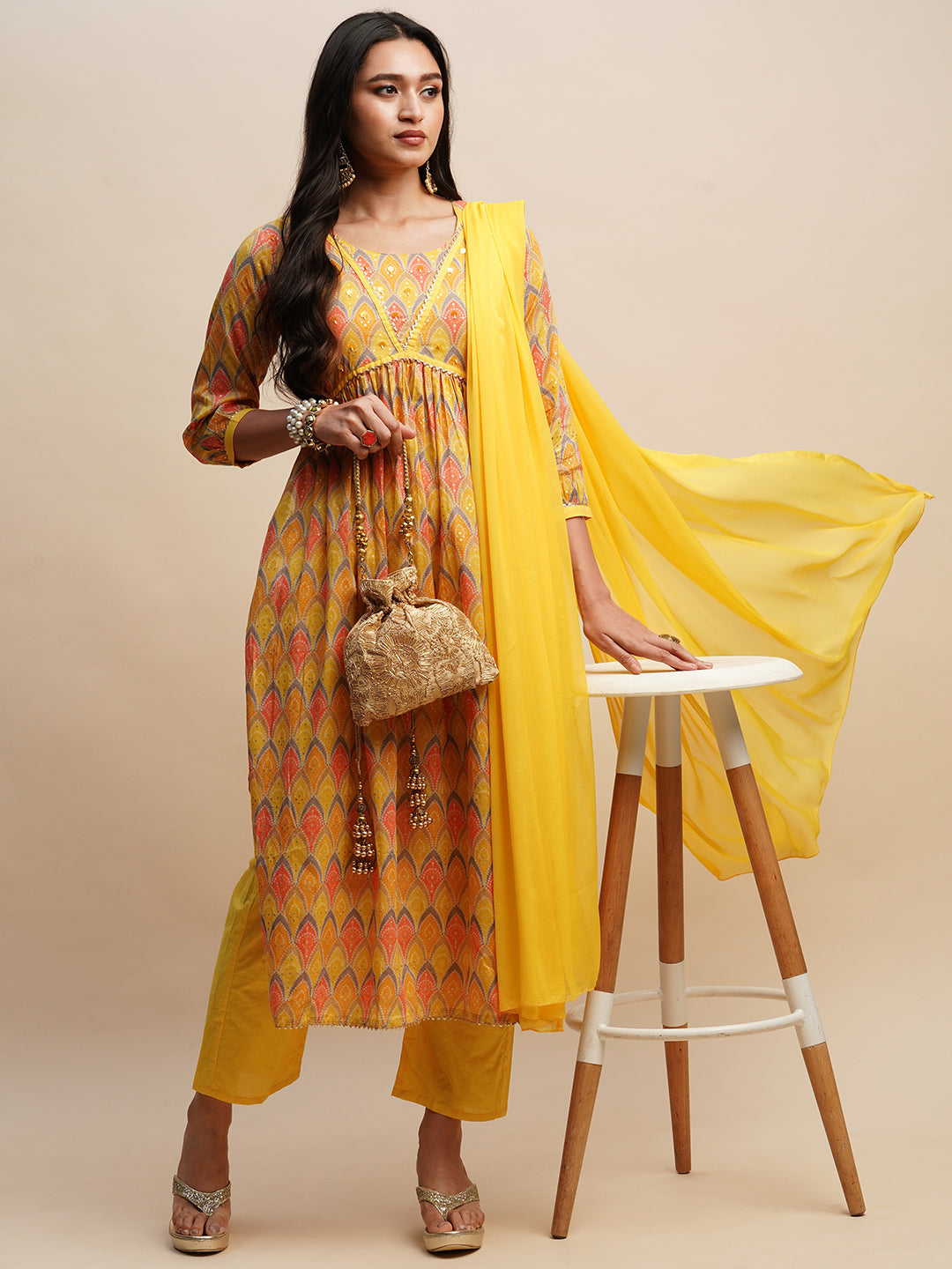 AKASHARA VOL 03 FESTIVE WEAR KURTI D.NO. KBD1574