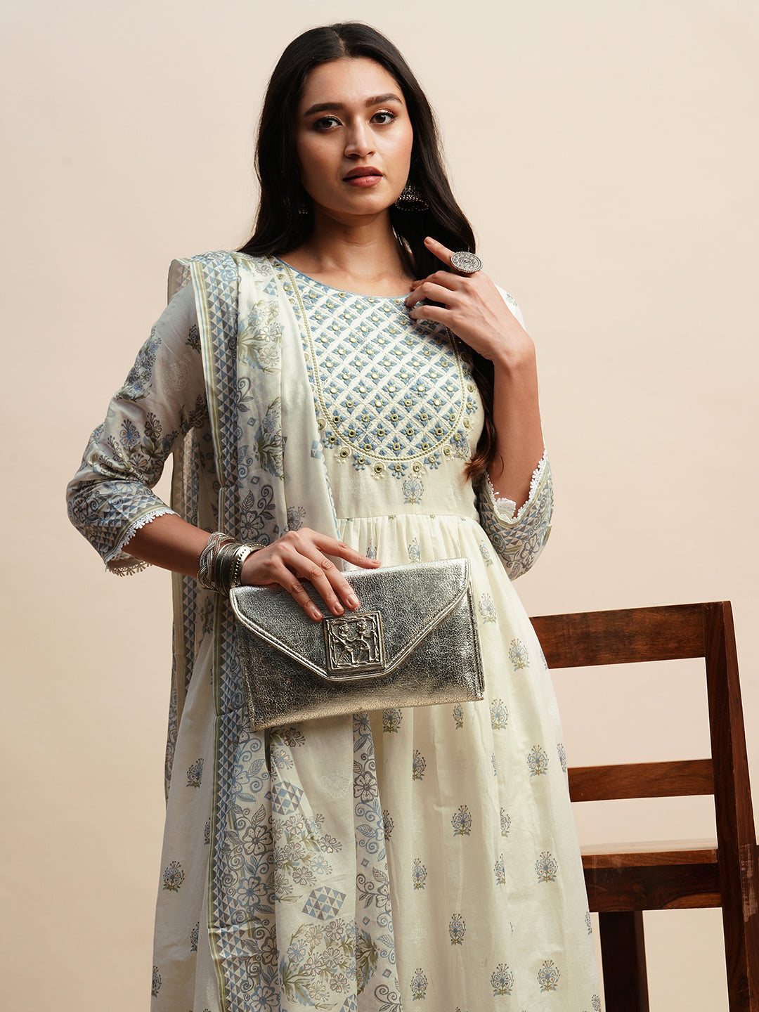 AKASHARA VOL 03 FESTIVE WEAR KURTI D.NO. KBD1575