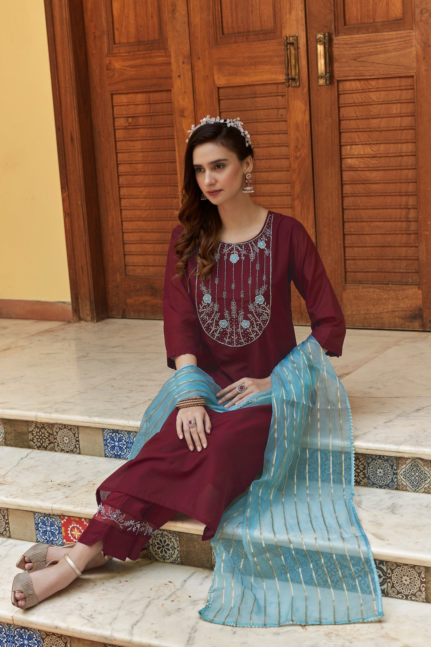 AKASHARA VOL 04 FESTIVE WEAR KURTI