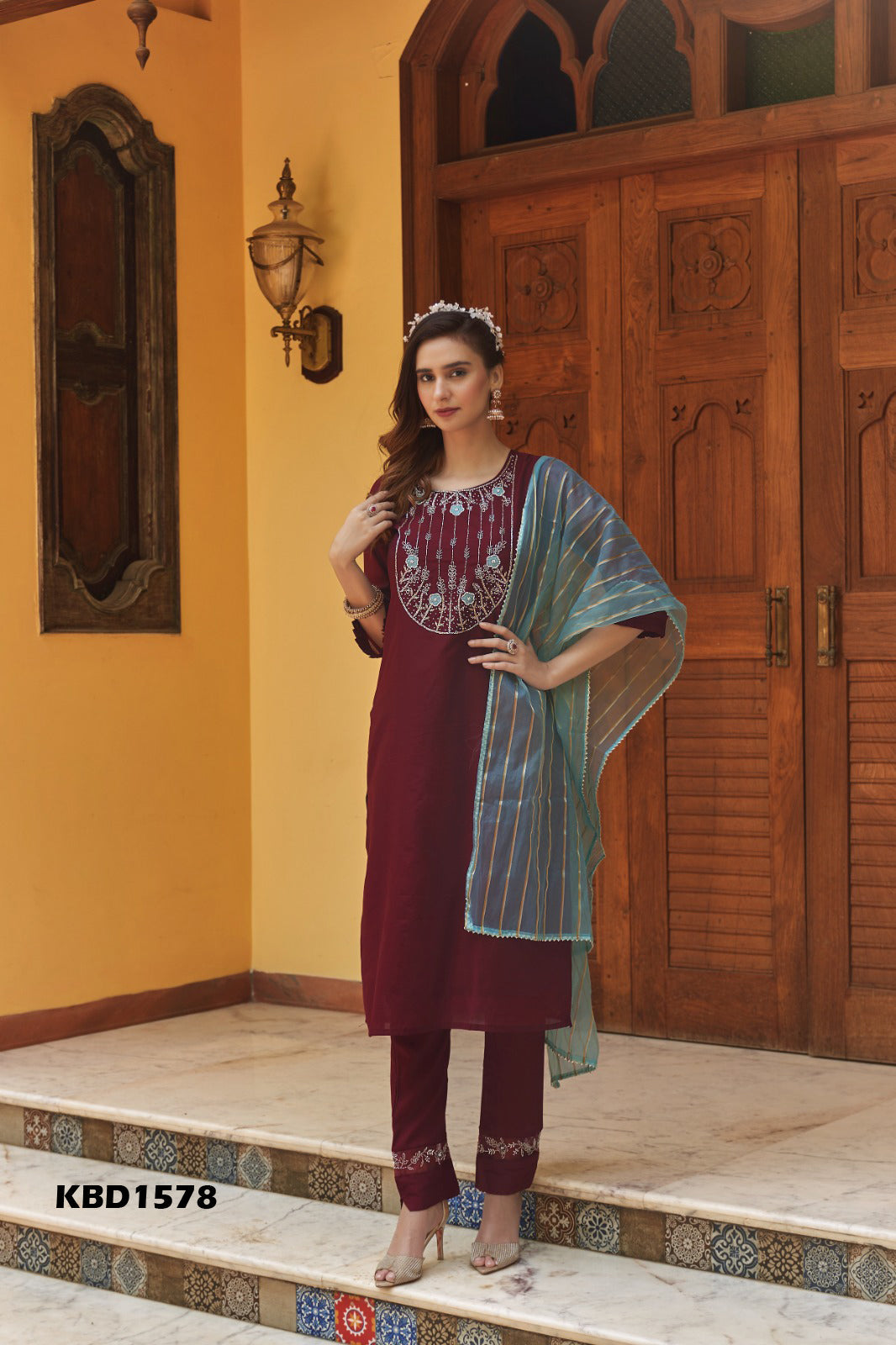 AKASHARA VOL 04 FESTIVE WEAR KURTI