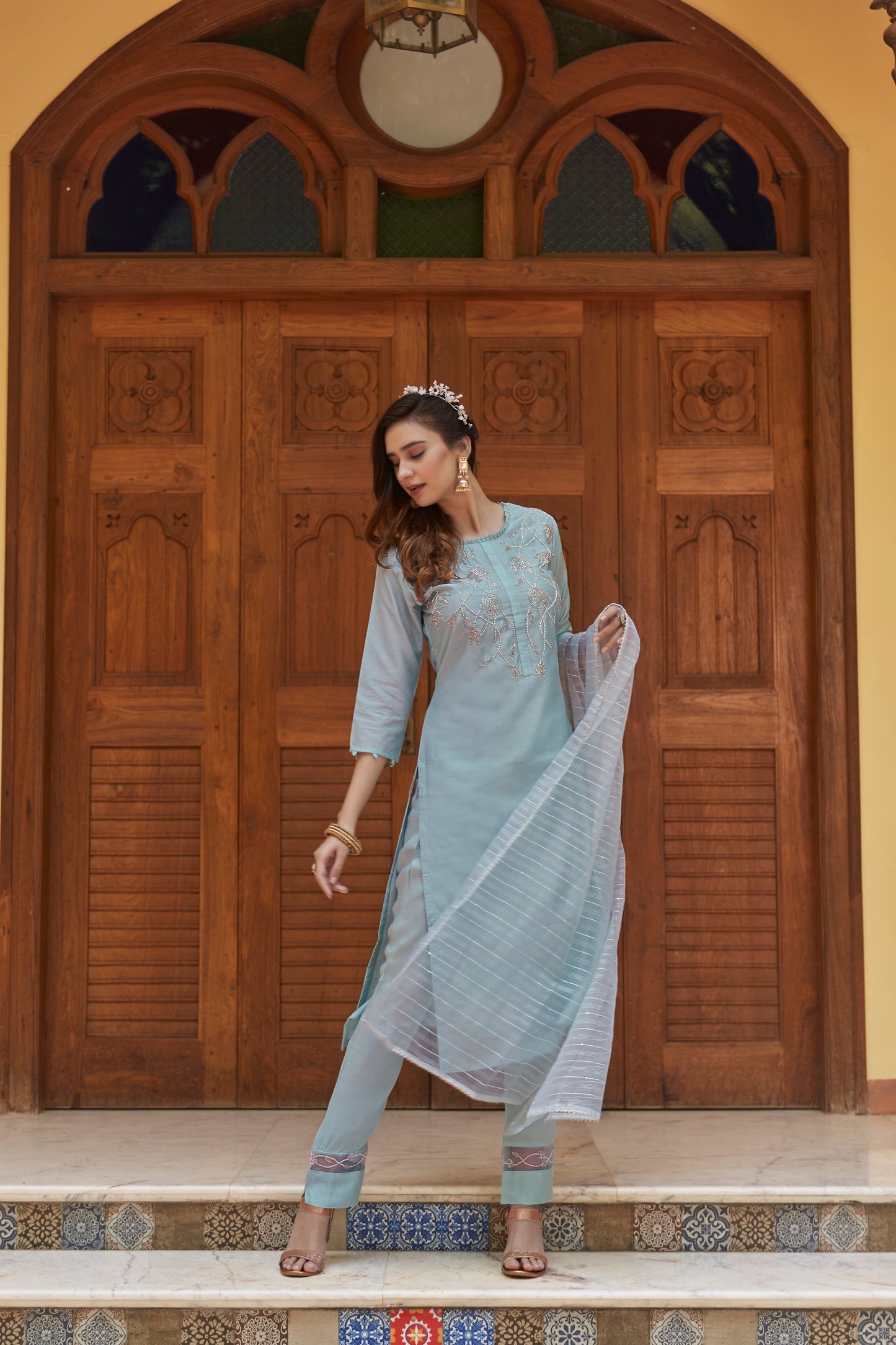 AKASHARA VOL 04 FESTIVE WEAR KURTI