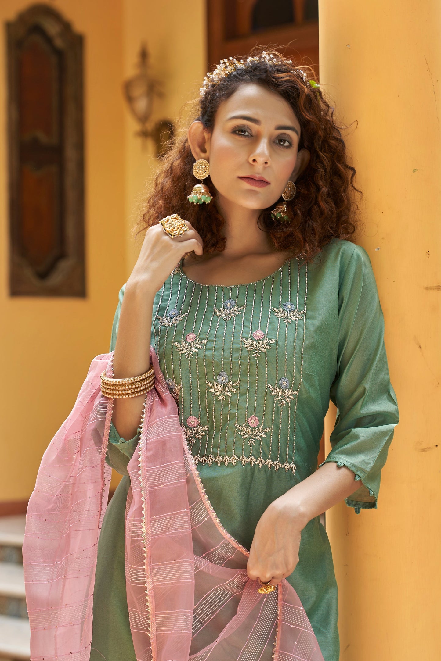 AKASHARA VOL 04 FESTIVE WEAR KURTI