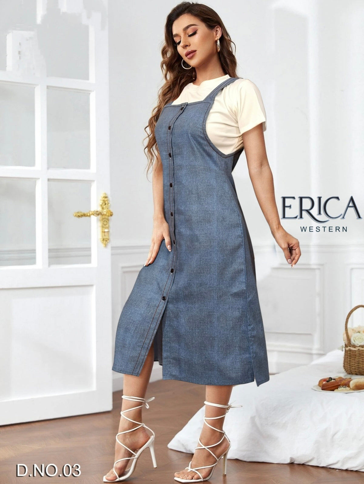 Beautiful Cotton Erica Western outfit