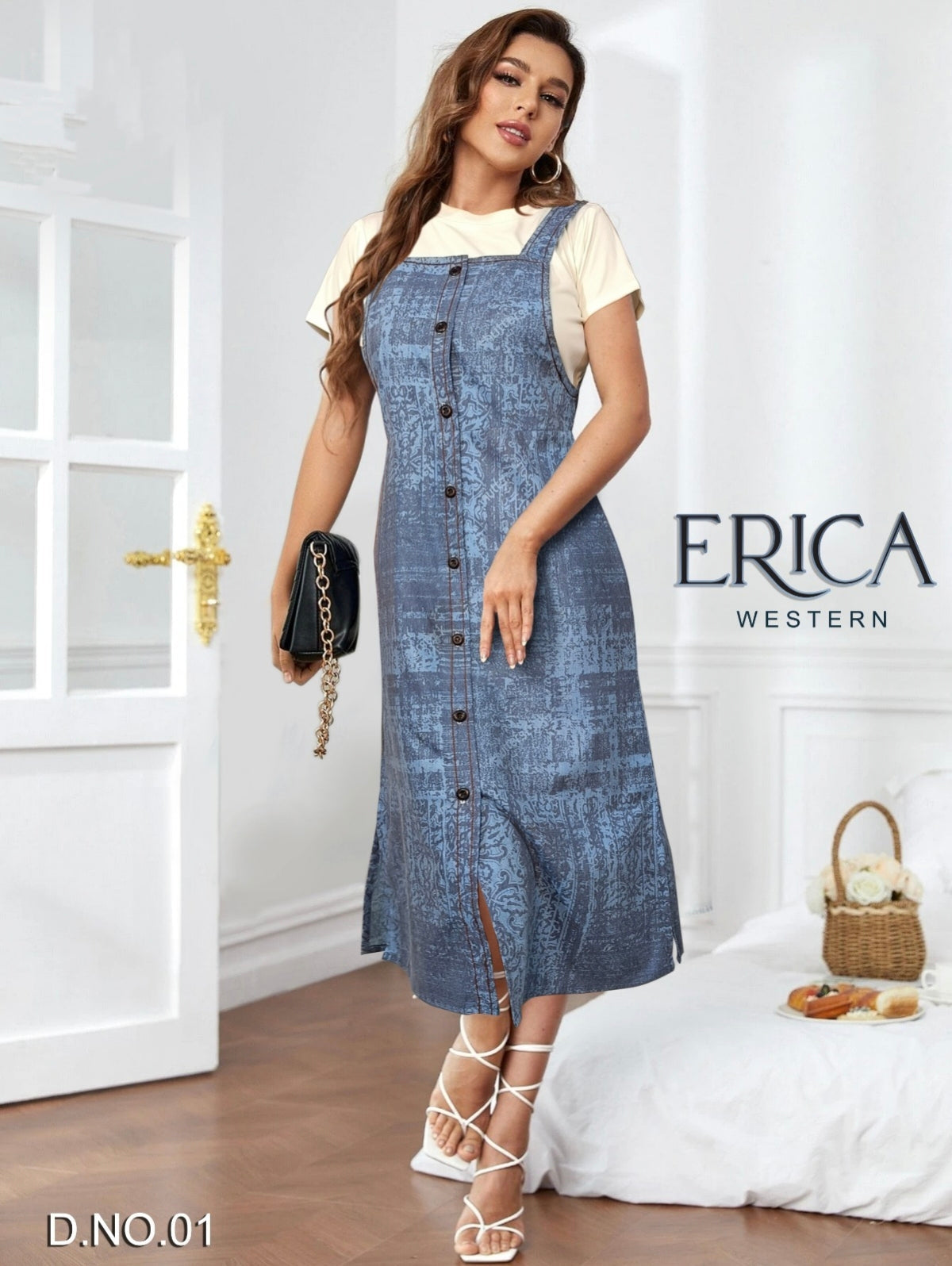 Beautiful Cotton Erica Western outfit